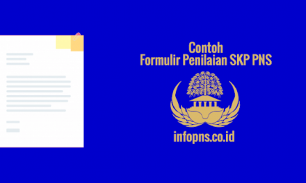 [CONTOH BERKAS] Formulir Penilaian SKP PNS
