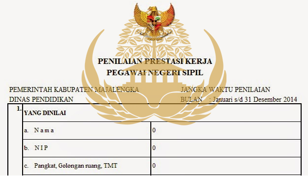 [DASAR HUKUM] Peraturan Kepala BKN Nomor 1 Tahun 2013