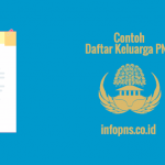 [SAMPEL] Daftar Keluarga PNS