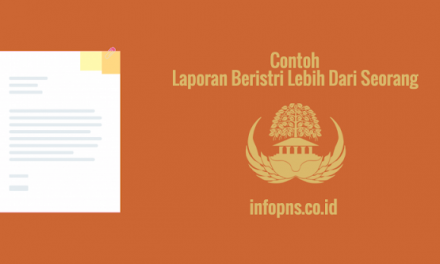 [SAMPEL] Laporan Beristri Lebih Dari Seorang
