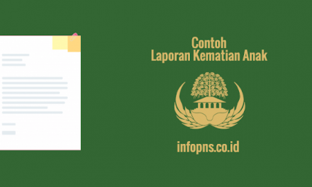 [SAMPEL] Laporan Kematian Anak