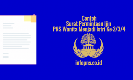 [SAMPEL] Surat Permintaan Ijin PNS Wanita Menjadi Istri Ke-2/3/4