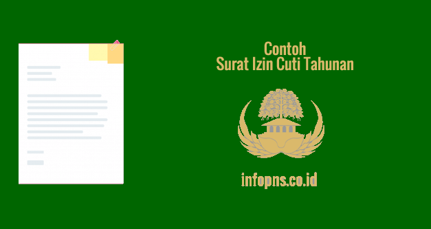 [CONTOH DOKUMEN] Surat Izin Cuti Tahunan