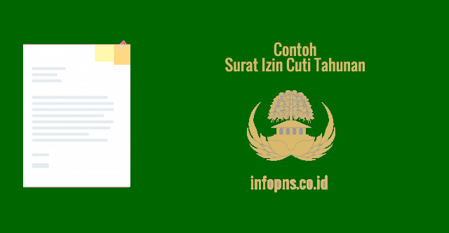 [CONTOH DOKUMEN] Surat Izin Cuti Tahunan