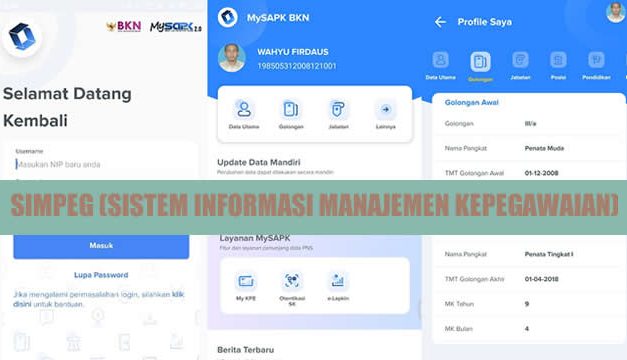 SIMPEG – SISTEM INFORMASI MANAJEMEN KEPEGAWAIAN