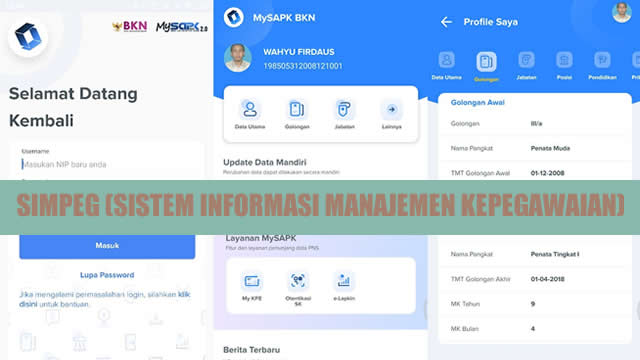 SIMPEG – SISTEM INFORMASI MANAJEMEN KEPEGAWAIAN