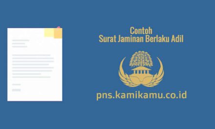 [CONTOH BERKAS] Surat Jaminan Berlaku Adil