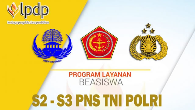 Panduan Daftar Beasiswa LPDP 2021 Khusus PNS dan TNI-Polri