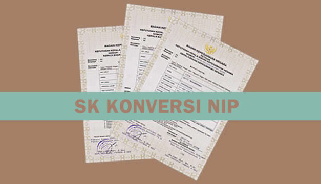 PENGUSULAN PERBAIKAN SK KONVERSI NIP