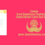 [CONTOH BERKAS] Surat Keputusan Pemberian Izin Untuk Beristri Lebih Dari Seorang atau Poligami