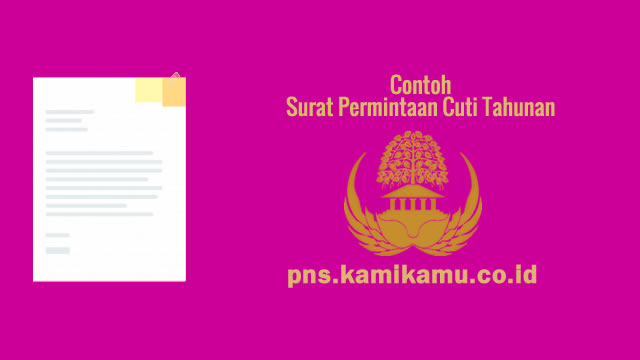 [CONTOH DOKUMEN] Surat Permintaan Cuti Tahunan