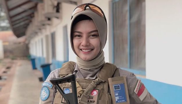 Hikma Nur Syafa – Polwan Cantik Penjaga Perdamaian PBB