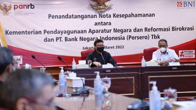 Digitalisasi Pengelolaan ASN Kementerian PANRB – BNI